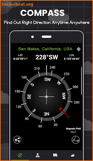 Digital Compass for Android screenshot