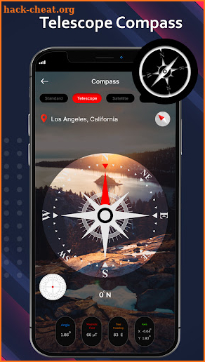 Digital Compass for Android screenshot