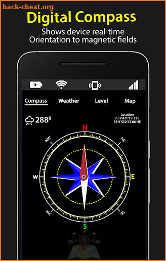 Digital Compass GPS : Route Finder 2020 screenshot