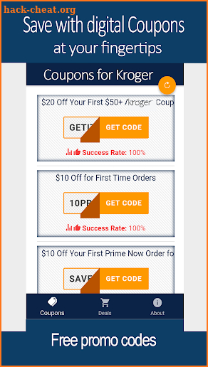 Digital Coupons for Kroger screenshot