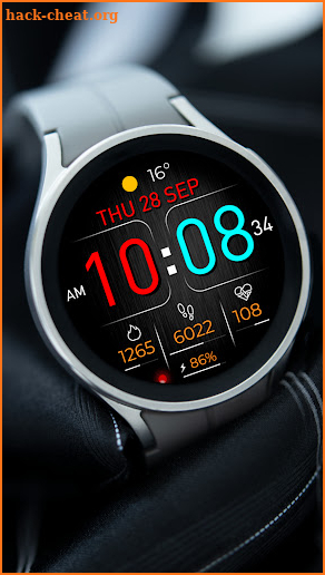 Digital DIGR Sport Watchface screenshot