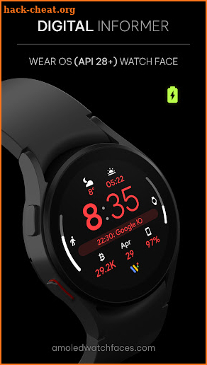 Digital Informer: Watch face screenshot