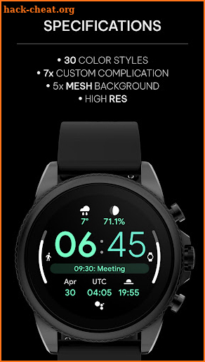 Digital Informer: Watch face screenshot