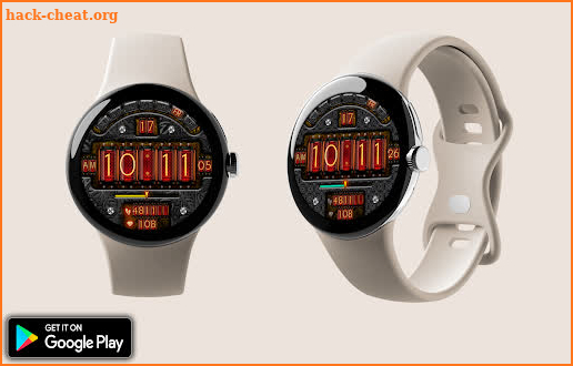 Digital NIXIE GAS 4 Watchface screenshot