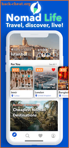 Digital Nomad Cities & Guide screenshot