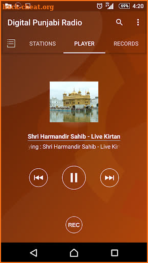 Digital Punjabi Radio & Recorder screenshot