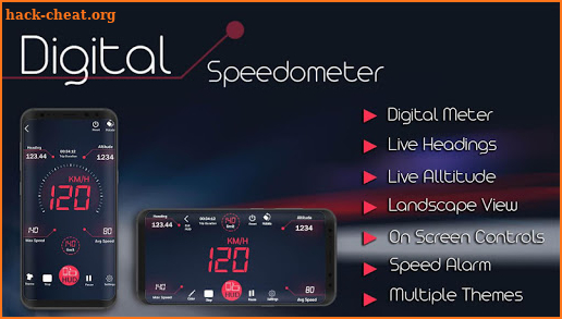 Digital Speedometer - GPS Odometer, Traffic Alerts screenshot