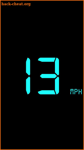 Digital Speedometer - GPS Speed - Mobile Speed KMH screenshot