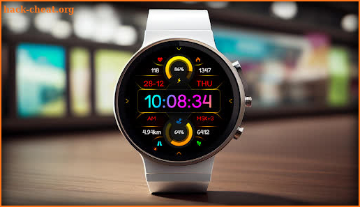 Digital Sport Color Watchface screenshot