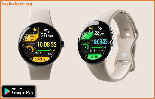 Digital Sport Color Watchface screenshot