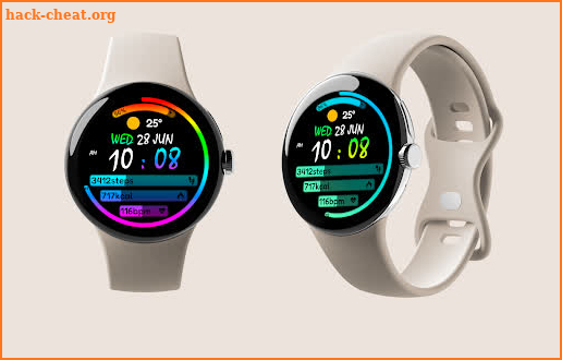 Digital Sport Color Watchface screenshot