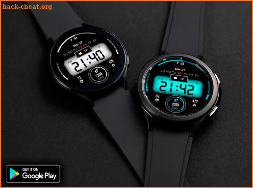 Digital sport color WatchFace screenshot