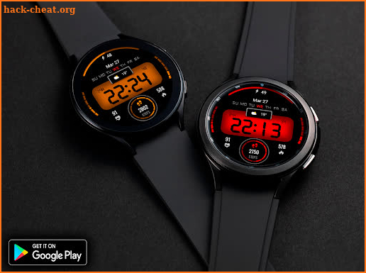 Digital sport color WatchFace screenshot