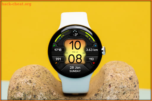 Digital Sport CURDAN Watchface screenshot