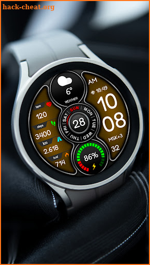 Digital Sport LUAN Watchface screenshot