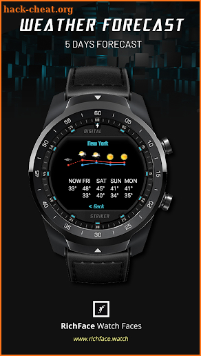 Digital Striker Watch Face screenshot