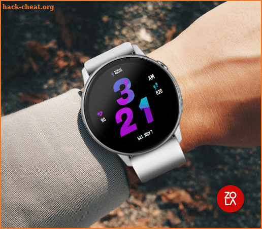 Digital Style Watch Face screenshot