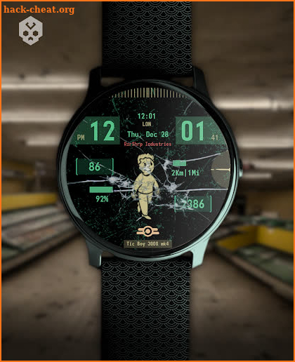 Digital Tic Boy Watch Face screenshot