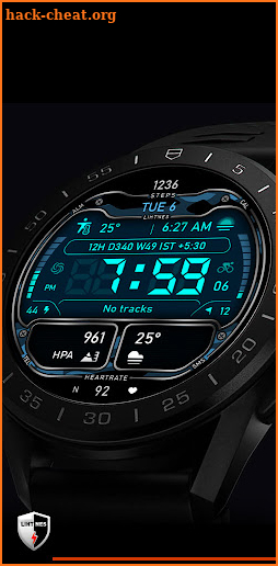 Digital Watch Face 010 screenshot