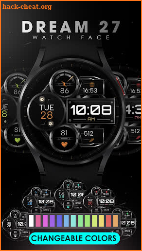 Digital Watch Face - Dream 27 screenshot