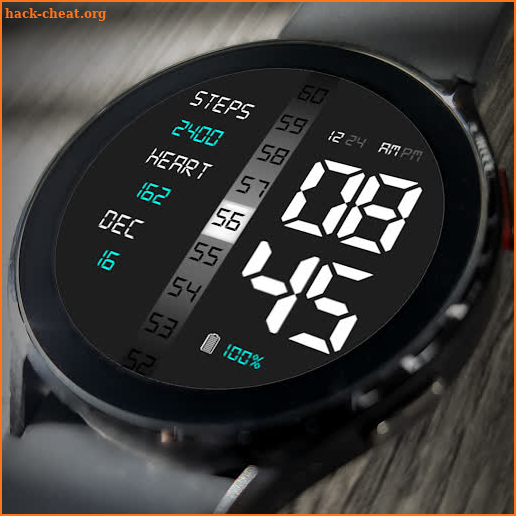 Digital Watch Face Key 006 screenshot