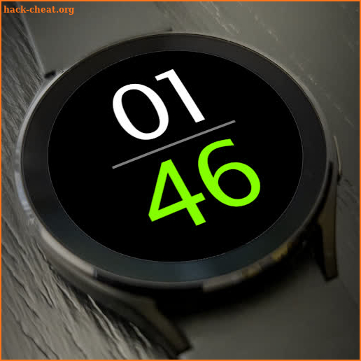 Digital Watch Face Key 016 screenshot