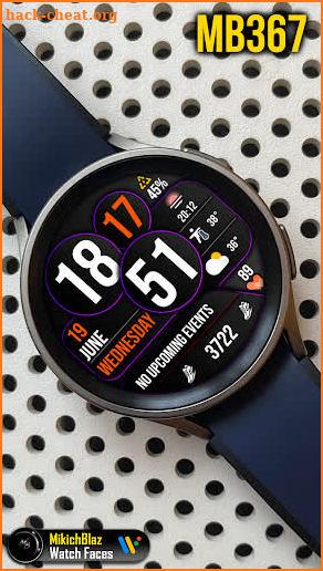 Digital Watch Face MB367 screenshot