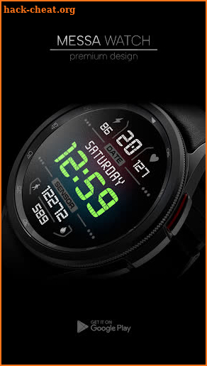 Digital Watch Face Sport Wear screenshot