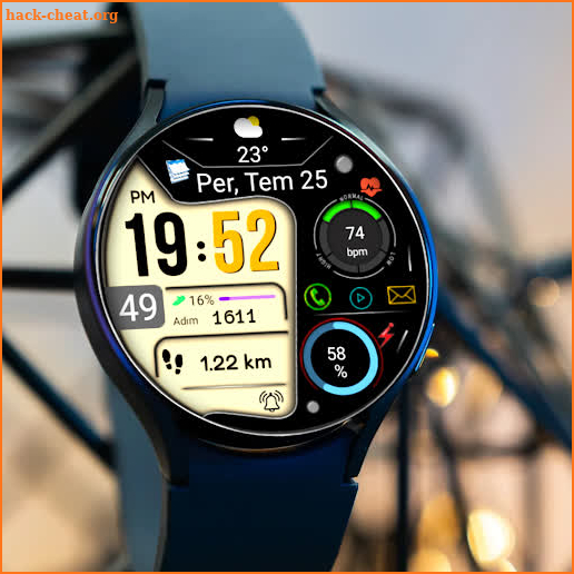 Digital Watchface FSW265 screenshot