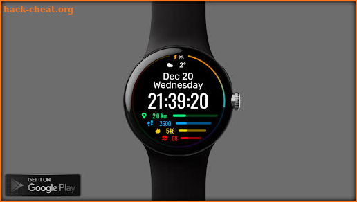 Digital Xl32 watch face screenshot