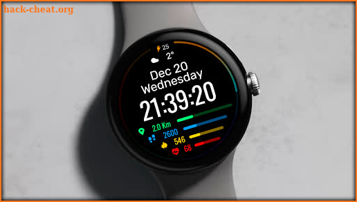 Digital Xl32 watch face screenshot