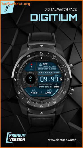 Digitium Watch Face screenshot