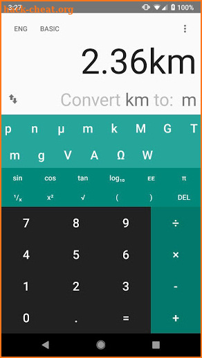 Digits: Engineering/Scientific Calculator screenshot