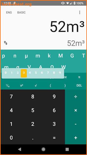 Digits: Engineering/Scientific Calculator screenshot