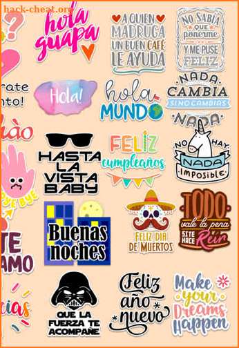 Dilo con Stickers - Premium WAStickerApps screenshot