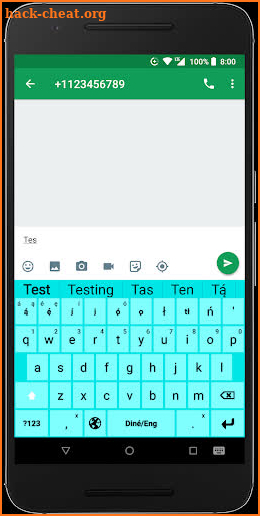 Diné/Eng Keyboard screenshot