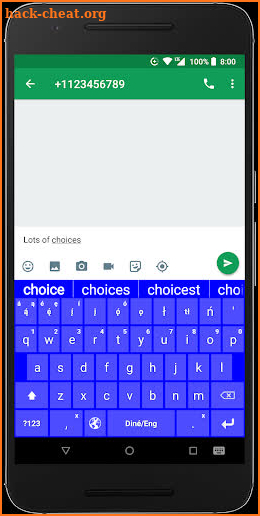 Diné/Eng Keyboard screenshot