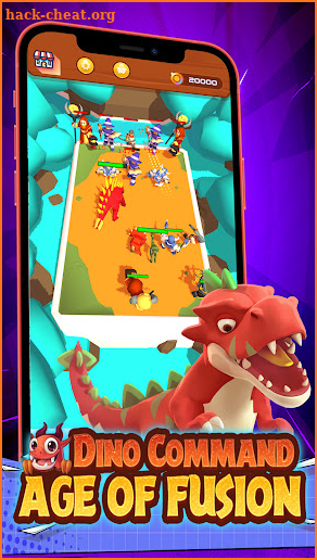 Dino Command: Age of Fusion screenshot