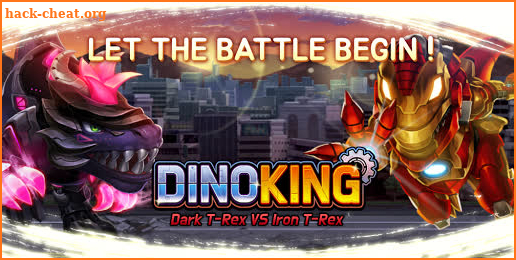 Dino King Dark T-Rex VS Iron T-Rex screenshot