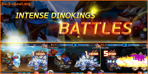 Dino King Dark T-Rex VS Tyranno screenshot