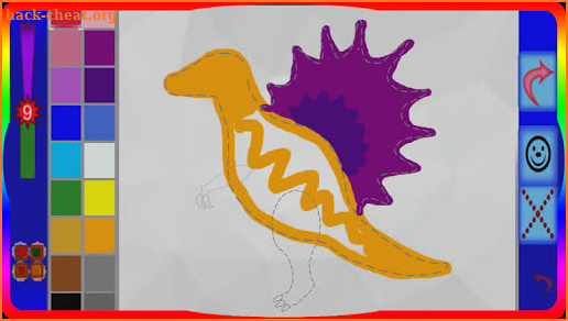 Dino Paint: Jurassic period screenshot