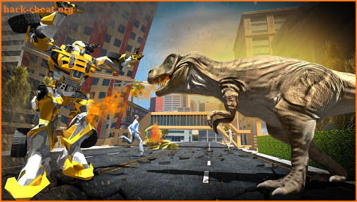 Dino Robot Rampage screenshot