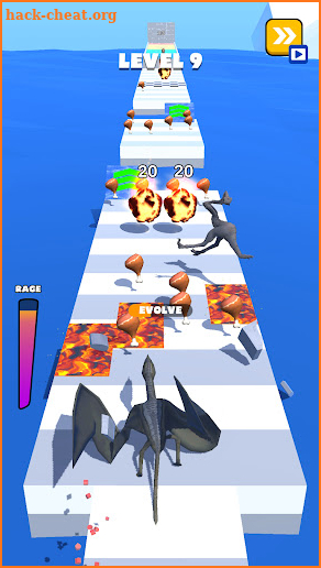 Dino Run 3D - Dinosaur Rush screenshot