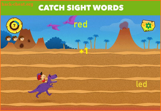 Dino Sight Words: Kindergarten screenshot