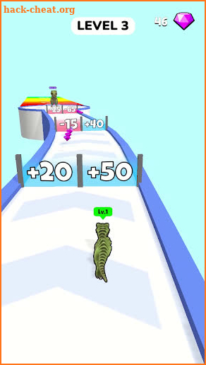 Dino Thrash 3D screenshot