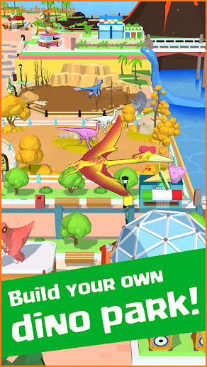 Dino Tycoon - 3D Building Game screenshot