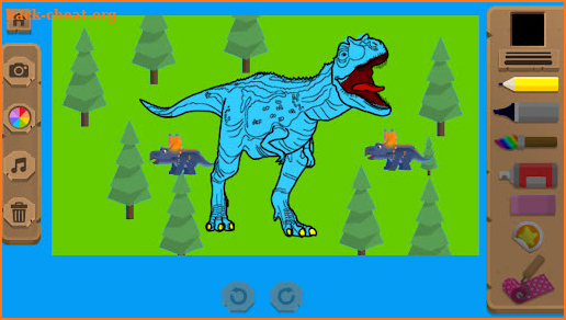 Dino World Coloring screenshot