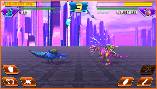 Dinorobot3d: Assembly and Fight screenshot