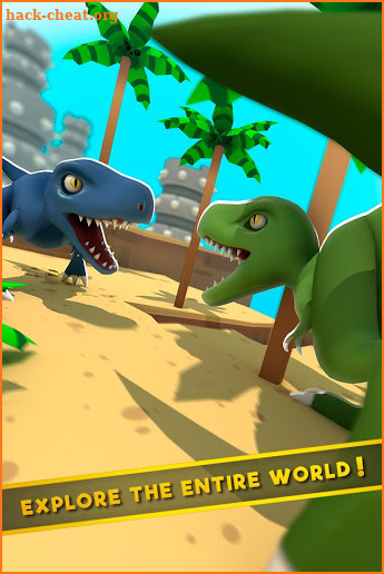 Dinos World: Jurassic Online Sandbox Island Game screenshot