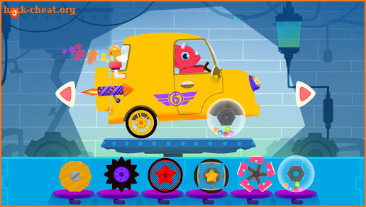 Dinosaur Car Painting Free screenshot